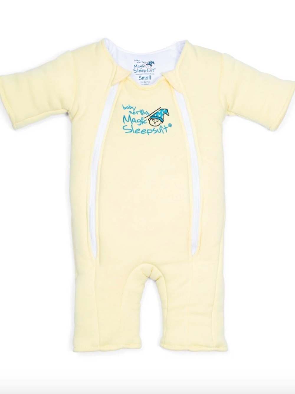 Baby Merlin's Magic Sleepsuit ® Micro-Fleece - Soft Yellow